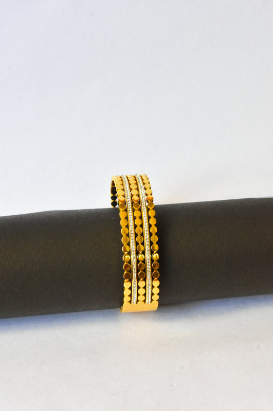 Majestic Shine Multi-Band Bracelet
