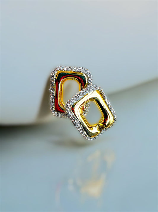 Silver Spark Studs